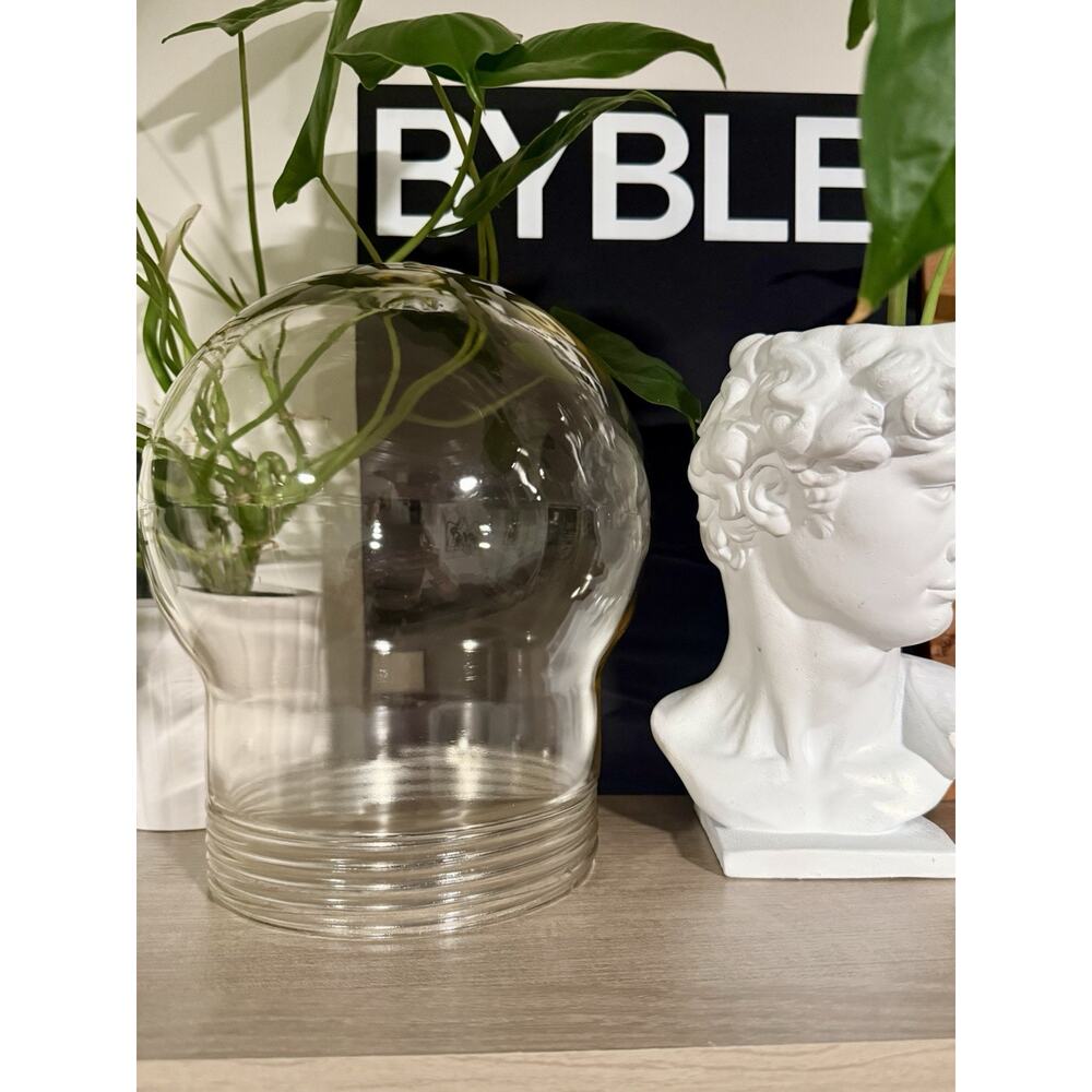 RARE 1956 Crouse Hinds VDB8 Industrial Glass Globe INTERIOR DESIGNERS DREAM!